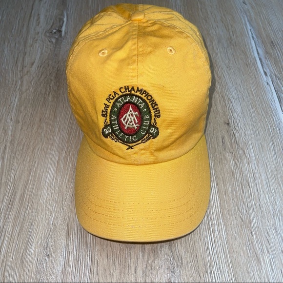GREG NORMAN 2001 83rd PFA CHAMPIONSHIP ATLANTA ATHLETIC CLUB ADJUSTABLE HAT - Picture 1 of 8